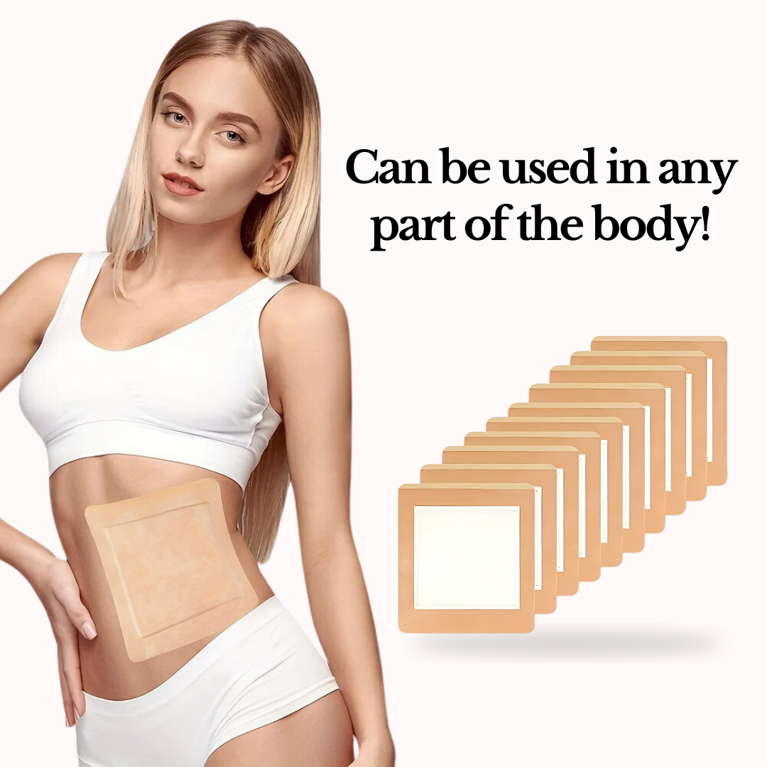 Vitalix Convenient Wellness Bundle (10pc Adhesive Wraps + Castor Oil)