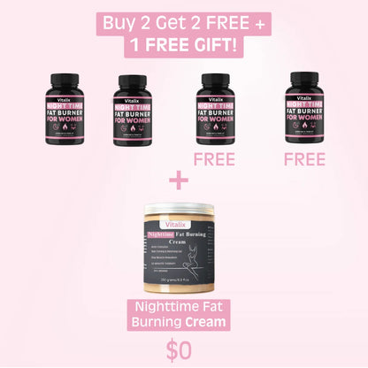 TRYVITALIX Nighttime Fat Burner for Women