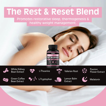 TRYVITALIX Nighttime Fat Burner for Women
